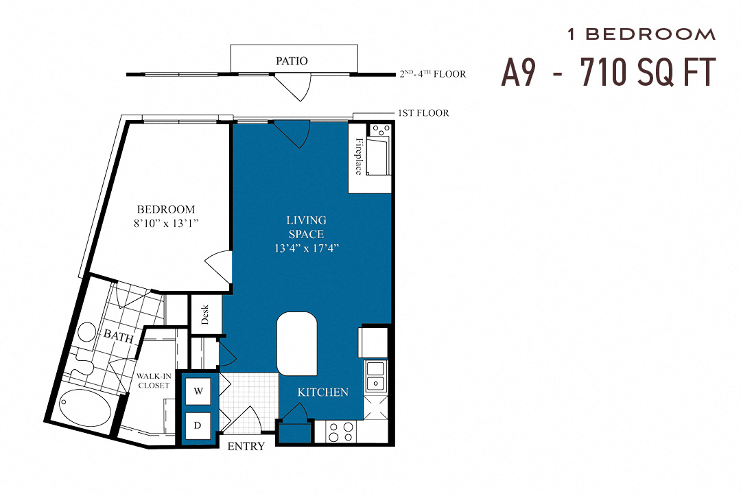 Commons Park West One Bedroom A9